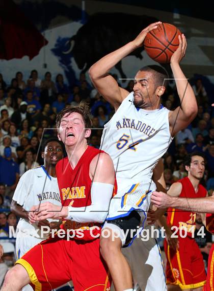 Thumbnail 1 in Palm Desert vs. La Mirada (CIF SS Playoff) photogallery.