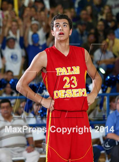 Thumbnail 3 in Palm Desert vs. La Mirada (CIF SS Playoff) photogallery.