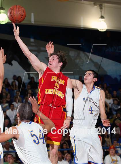 Thumbnail 2 in Palm Desert vs. La Mirada (CIF SS Playoff) photogallery.