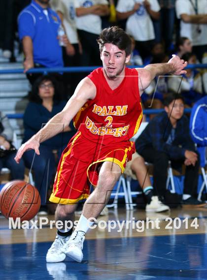 Thumbnail 1 in Palm Desert vs. La Mirada (CIF SS Playoff) photogallery.