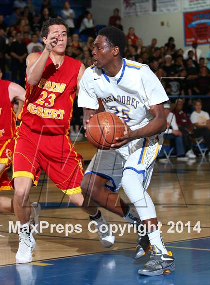 Thumbnail 3 in Palm Desert vs. La Mirada (CIF SS Playoff) photogallery.