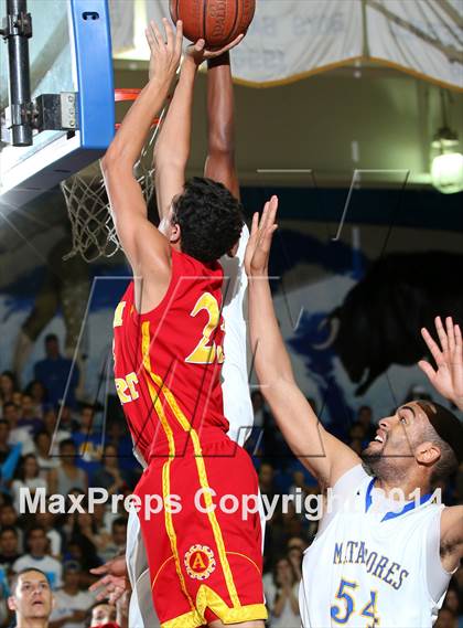 Thumbnail 1 in Palm Desert vs. La Mirada (CIF SS Playoff) photogallery.