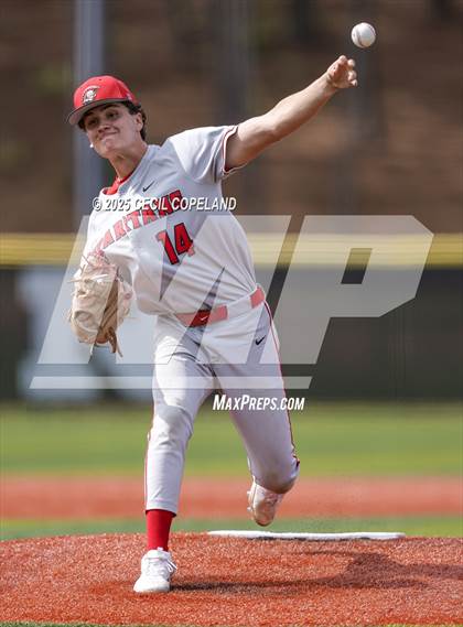 Thumbnail 2 in Greater Atlanta Christian @ Mount Paran Christian - Game 1 (GHSA Private 1st Round) photogallery.