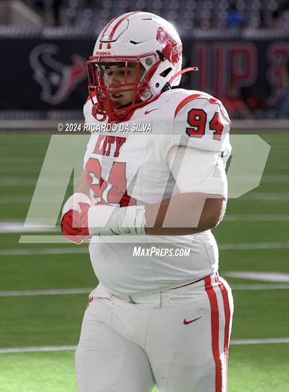Thumbnail 3 in Katy vs. North Shore (UIL 6A Football Division 1 Region 3 Regional) photogallery.