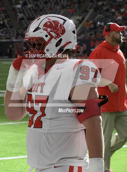 Thumbnail 3 in Katy vs. North Shore (UIL 6A Football Division 1 Region 3 Regional) photogallery.