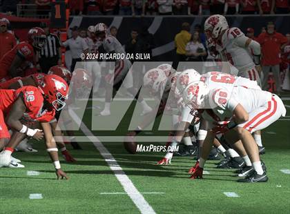 Thumbnail 2 in Katy vs. North Shore (UIL 6A Football Division 1 Region 3 Regional) photogallery.