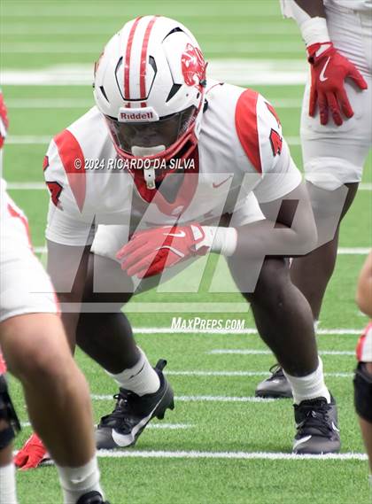 Thumbnail 1 in Katy vs. North Shore (UIL 6A Football Division 1 Region 3 Regional) photogallery.