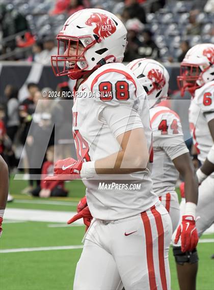 Thumbnail 2 in Katy vs. North Shore (UIL 6A Football Division 1 Region 3 Regional) photogallery.