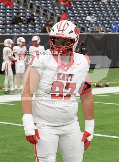 Thumbnail 1 in Katy vs. North Shore (UIL 6A Football Division 1 Region 3 Regional) photogallery.