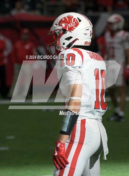 Thumbnail 1 in Katy vs. North Shore (UIL 6A Football Division 1 Region 3 Regional) photogallery.