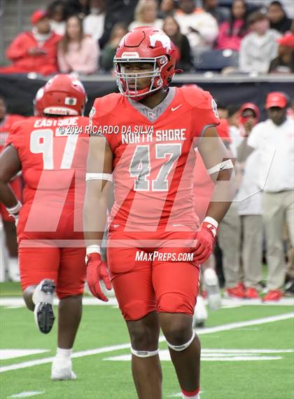 Thumbnail 3 in Katy vs. North Shore (UIL 6A Football Division 1 Region 3 Regional) photogallery.