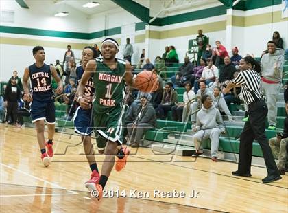 Thumbnail 3 in Cleveland Central Catholic vs Morgan Park (LeBron James Classic) photogallery.