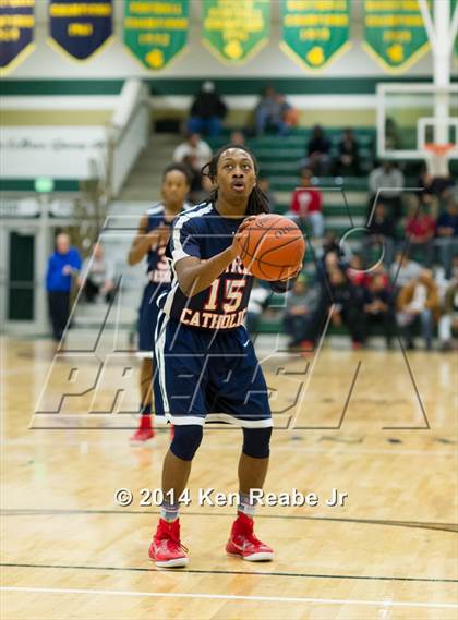 Thumbnail 2 in Cleveland Central Catholic vs Morgan Park (LeBron James Classic) photogallery.