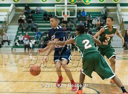 Thumbnail 1 in Cleveland Central Catholic vs Morgan Park (LeBron James Classic) photogallery.