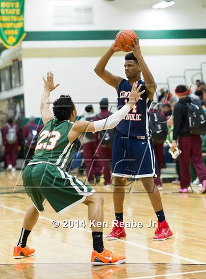 Thumbnail 2 in Cleveland Central Catholic vs Morgan Park (LeBron James Classic) photogallery.