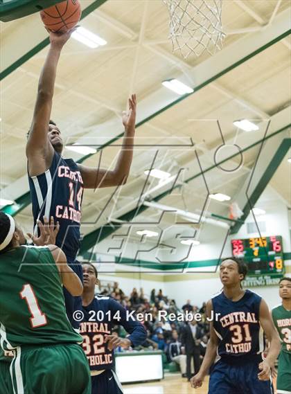 Thumbnail 1 in Cleveland Central Catholic vs Morgan Park (LeBron James Classic) photogallery.