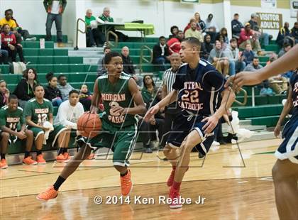 Thumbnail 1 in Cleveland Central Catholic vs Morgan Park (LeBron James Classic) photogallery.
