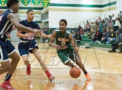 Thumbnail 1 in Cleveland Central Catholic vs Morgan Park (LeBron James Classic) photogallery.