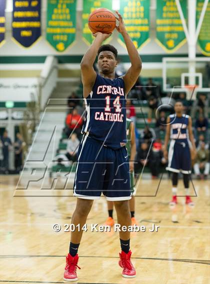 Thumbnail 2 in Cleveland Central Catholic vs Morgan Park (LeBron James Classic) photogallery.