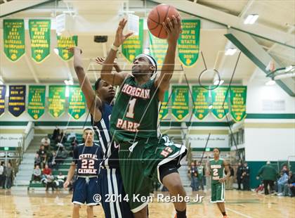 Thumbnail 3 in Cleveland Central Catholic vs Morgan Park (LeBron James Classic) photogallery.
