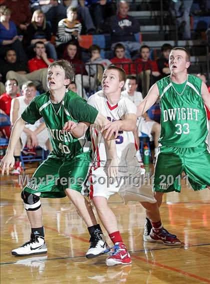 Thumbnail 2 in Pleasant Plains vs. Dwight (2011 Riverton Shootout) photogallery.