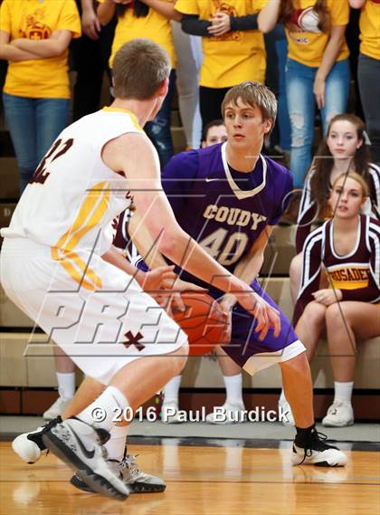 Thumbnail 2 in Elk County Catholic vs Coudersport (District IX A Final) photogallery.