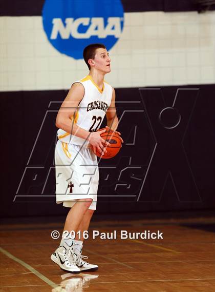 Thumbnail 1 in Elk County Catholic vs Coudersport (District IX A Final) photogallery.