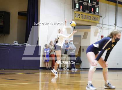 Thumbnail 3 in Cape Fear vs. Northwood (NCHSAA 3A Playoffs Round 2) photogallery.
