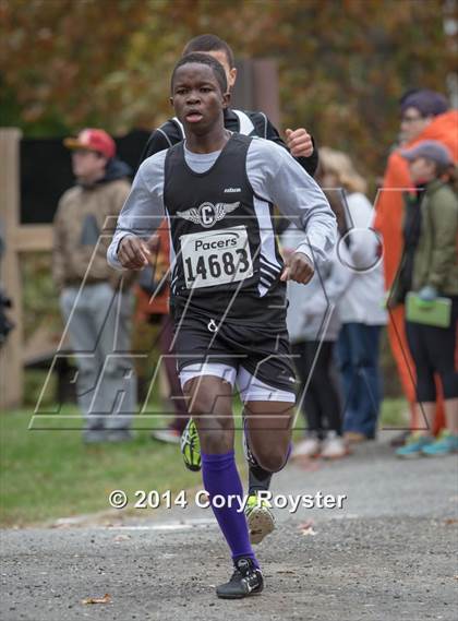 Thumbnail 2 in DCSAA Boys Cross Country Championships photogallery.