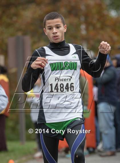 Thumbnail 3 in DCSAA Boys Cross Country Championships photogallery.
