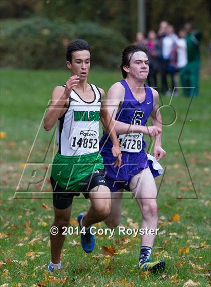 Thumbnail 3 in DCSAA Boys Cross Country Championships photogallery.