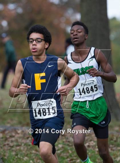 Thumbnail 1 in DCSAA Boys Cross Country Championships photogallery.