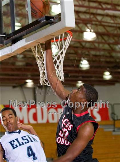Thumbnail 3 in Alief Elsik vs. Langham Creek (McDonald's Texas Invitational) photogallery.