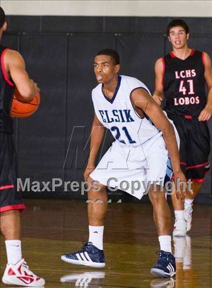 Thumbnail 1 in Alief Elsik vs. Langham Creek (McDonald's Texas Invitational) photogallery.