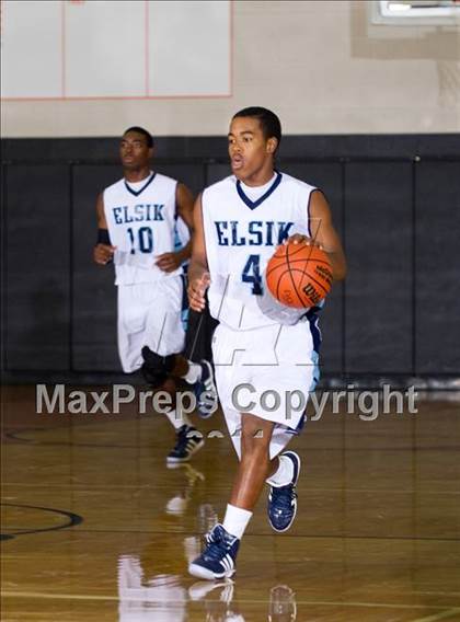 Thumbnail 1 in Alief Elsik vs. Langham Creek (McDonald's Texas Invitational) photogallery.