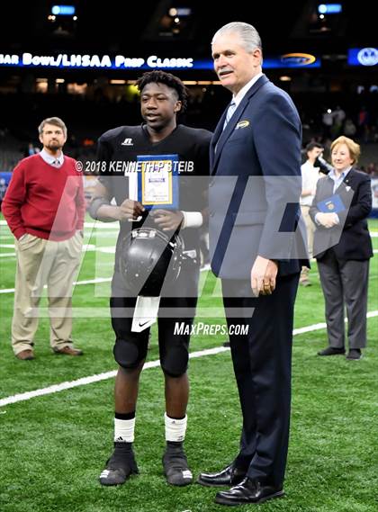 Thumbnail 2 in Oak Grove vs. Kentwood (LHSAA 1A State Final)  photogallery.