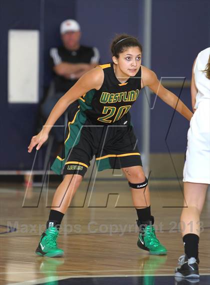 Thumbnail 1 in West Linn vs St. Mary's Academy (Nike Interstate Shootout) photogallery.