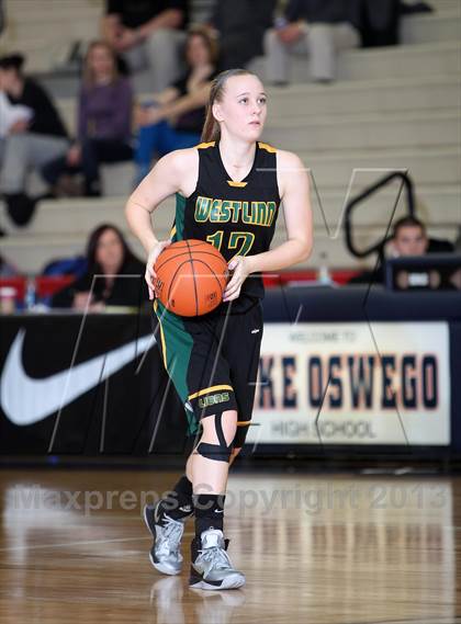 Thumbnail 1 in West Linn vs St. Mary's Academy (Nike Interstate Shootout) photogallery.