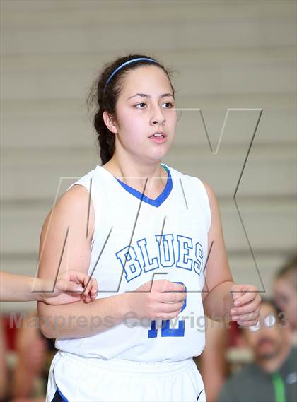 Thumbnail 1 in West Linn vs St. Mary's Academy (Nike Interstate Shootout) photogallery.