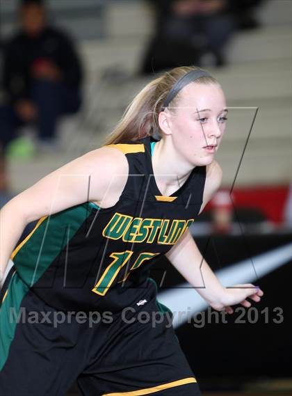 Thumbnail 1 in West Linn vs St. Mary's Academy (Nike Interstate Shootout) photogallery.
