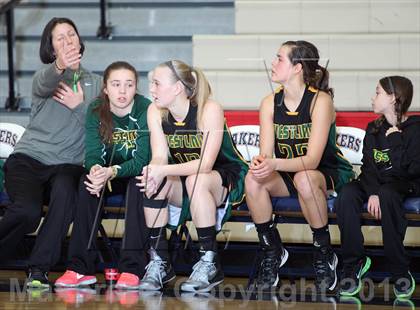 Thumbnail 3 in West Linn vs St. Mary's Academy (Nike Interstate Shootout) photogallery.