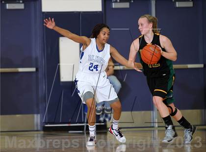 Thumbnail 2 in West Linn vs St. Mary's Academy (Nike Interstate Shootout) photogallery.