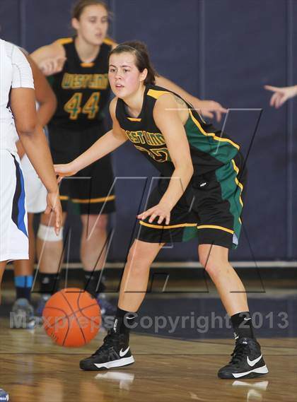 Thumbnail 3 in West Linn vs St. Mary's Academy (Nike Interstate Shootout) photogallery.