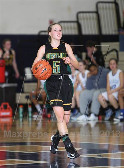 Thumbnail 2 in West Linn vs St. Mary's Academy (Nike Interstate Shootout) photogallery.