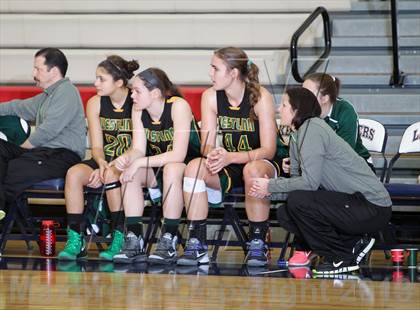 Thumbnail 1 in West Linn vs St. Mary's Academy (Nike Interstate Shootout) photogallery.