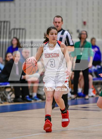 Thumbnail 3 in Flint Hill vs. Edison (Rebel Round Ball Classic) photogallery.