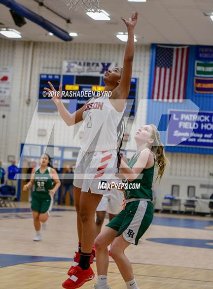 Thumbnail 2 in Flint Hill vs. Edison (Rebel Round Ball Classic) photogallery.