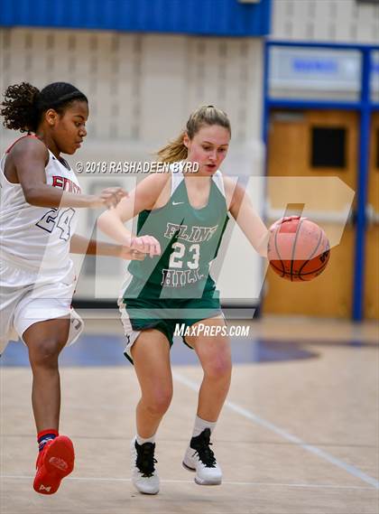 Thumbnail 1 in Flint Hill vs. Edison (Rebel Round Ball Classic) photogallery.