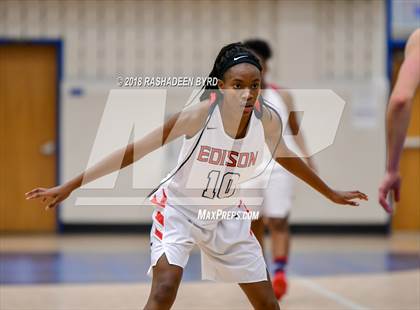 Thumbnail 1 in Flint Hill vs. Edison (Rebel Round Ball Classic) photogallery.