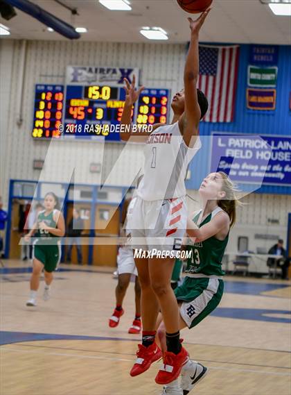Thumbnail 1 in Flint Hill vs. Edison (Rebel Round Ball Classic) photogallery.